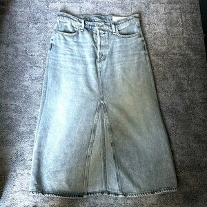 Rag & bone midi shirt in grey 29